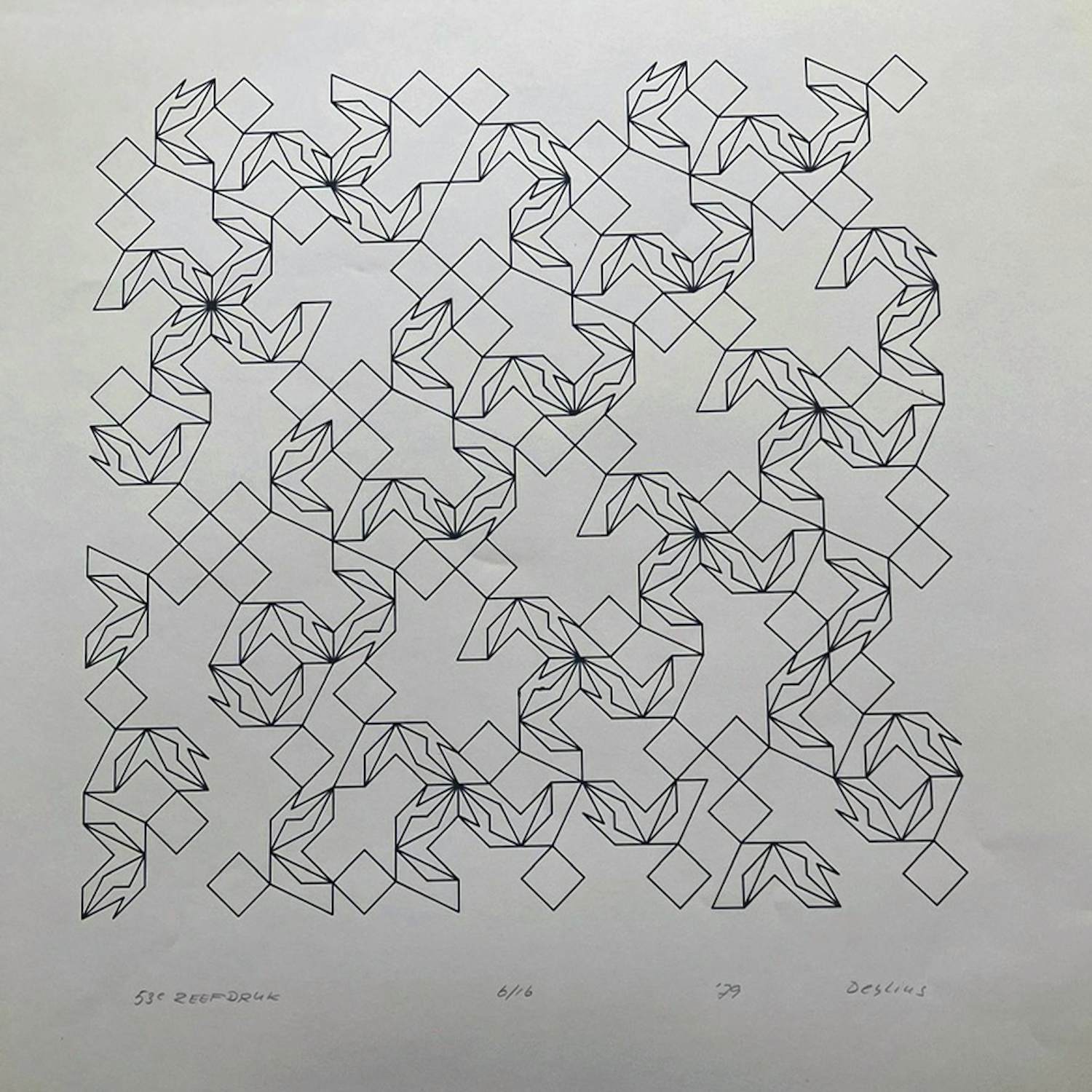 Henk Deijlius - 53ste zeefdruk kopen? Bied vanaf 50!