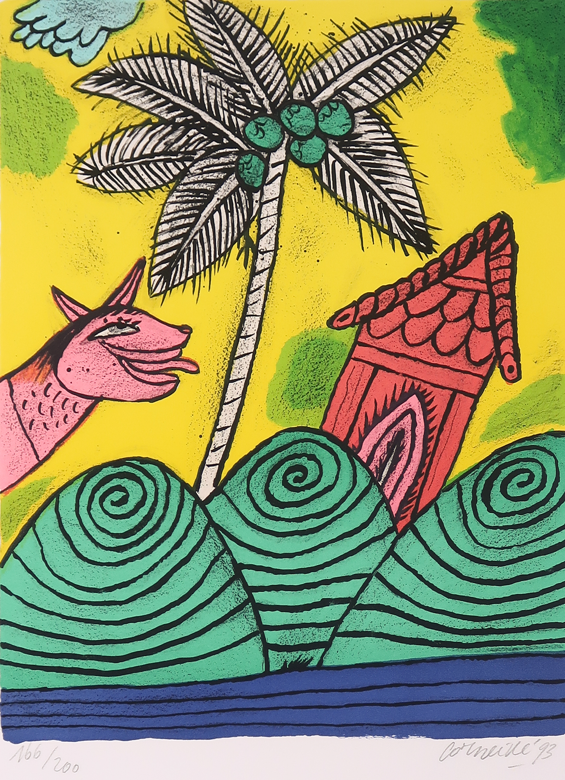 Corneille - Zeefdruk, Bali kopen? Bied vanaf 120!