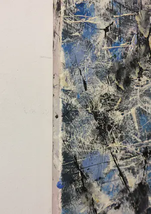 AcheterAngelos Tassopoulos - Olieverf op doek, Abstracte compositie - Zeer groot? Enchérissez de 300!