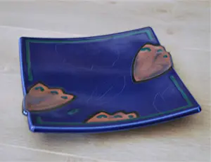 Ines de Booy - keramische schaal - handgesigneerd - gratis verzending NL-Dui-Bel. kopen? Bied vanaf 100!