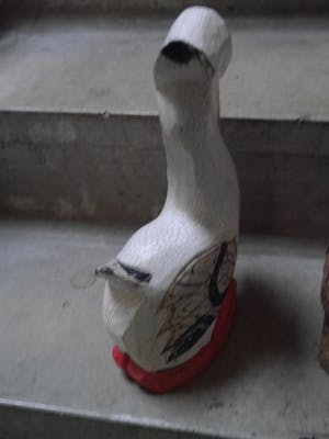 Niet of onleesbaar gesigneerd - pelikaan/olifant/uil kopen? Bied vanaf 1!