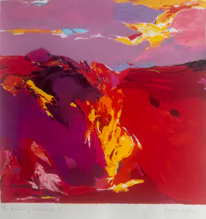 Marion Bakker - Burning landscape II kopen? Bied vanaf 25!