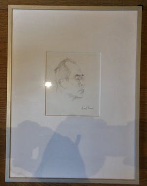 Joop Liesker - 4 portrettekeningen kopen? Bied vanaf 25!