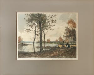 Paul Emile Lecomte - ets - aquatint kopen? Bied vanaf 20!