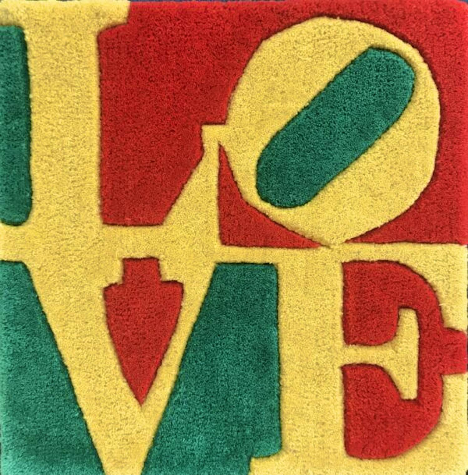 Robert Indiana - "Summer Love" - Teppich - limited Edition - drucksigniert kopen? Bied vanaf 170!