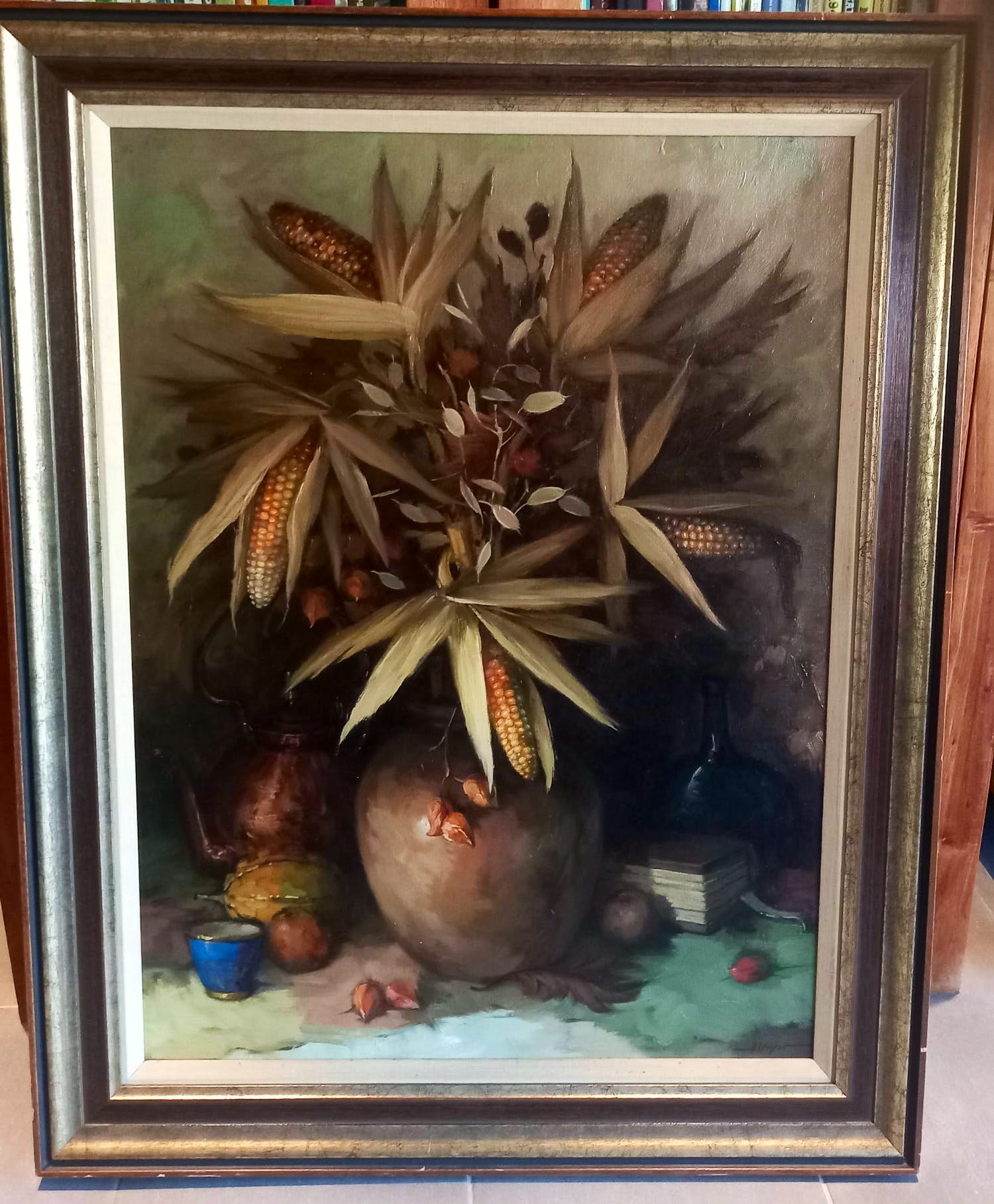 Harry Zeegers - stilleven met maïskolven kopen? Bied vanaf 150!