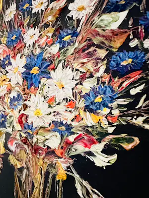 Magda Verschaeve - Bloemenstilleven olieverfschilderij kaufen? Bieten Sie von 40!