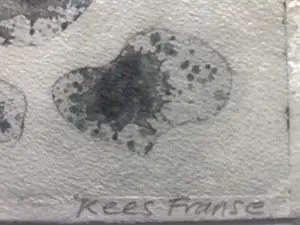 Kees Franse - Aquarel kopen? Bied vanaf 59!