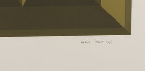 Harald Vlugt - Zeefdruk, Arcade I - Ingelijst kopen? Bied vanaf 20!