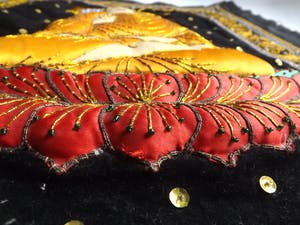 Curiosa - Tibetaanse Thangka met een kleurrijke Buddha van zijde kopen? Bied vanaf 1!