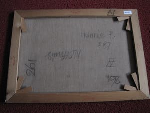 Norbert Olthuis - Krachtig impressionistisch Acrylverf - portret van Hannie P - gesigneerd kopen? Bied vanaf 20!