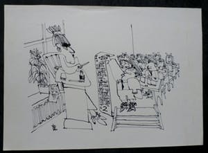 Kees Spermon - Pentekening kopen? Bied vanaf 49!