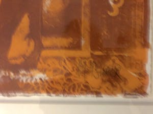 Mirjam Burer - Abstracte Compositie - Lithografie, Ingelijst (Groot) kopen? Bied vanaf 60!