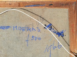 Dirk ten Hoedt - Moeras, olieverf op doek (ingelijst) kopen? Bied vanaf 275!