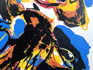 Karel Appel - A beast-drawn man kopen? Bied vanaf 1150!