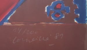 Corneille - Laatste keer : " Nu la Rose " - Lithografie uit 1981 kopen? Bied vanaf 325!