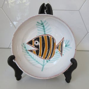 Veurse Werkplaatsen - Zeldzaam tinglazuren sierbord kopen? Bied vanaf 28!