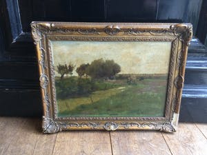 Herman Wolbers - C5109-2, Landschap met koeien kopen? Bied vanaf 150!