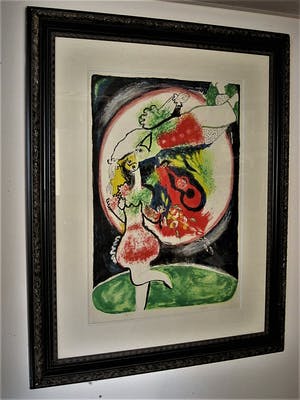 AcheterJuan Garcia Ripolles - Bekend Spaans expressionist - Beperkte Oplage Litho "Cirque" - 1971- GROOT!!? Enchérissez de 60!