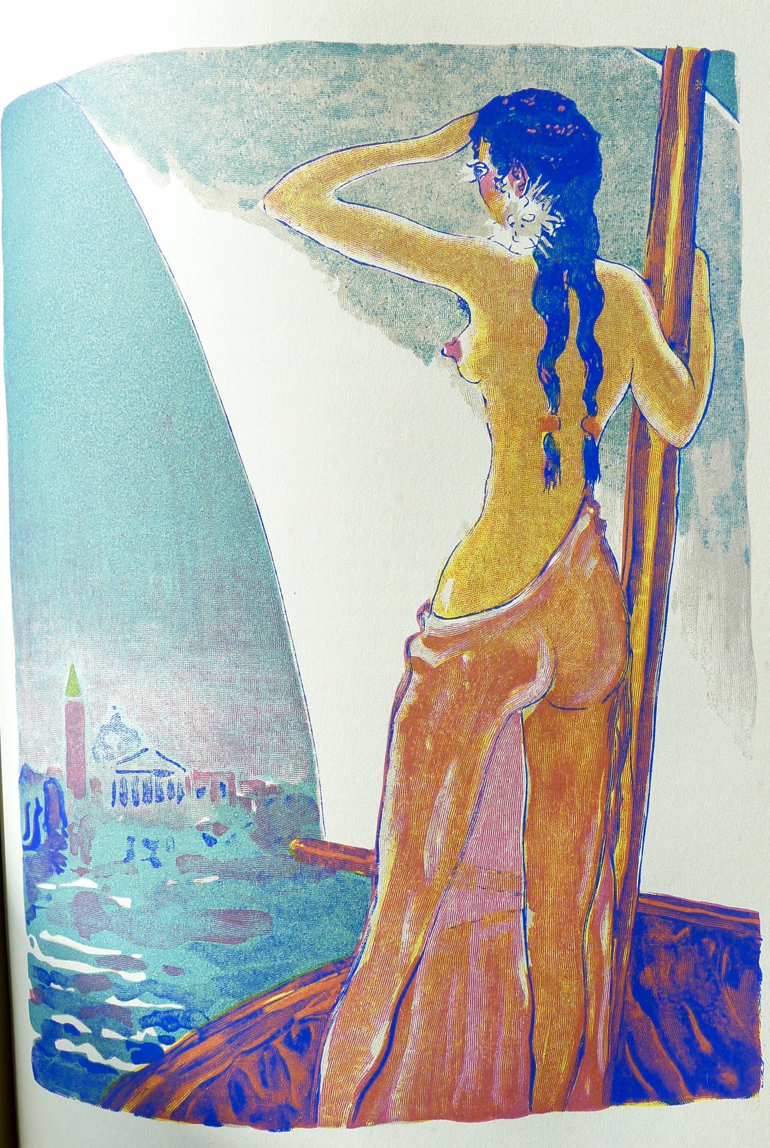 Kees van Dongen - Gravure 1001 nacht:'Rose-dans-le -Calice chez le roi Derbas' kopen? Bied vanaf 36!