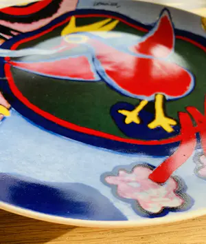 Corneille - de Vuurvogel, bord + onderzetters kopen? Bied vanaf 30!