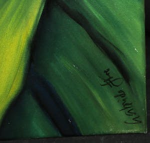 Gabriela Stroe - Olieverf op doek, Rode tulpen IV (Groot) kopen? Bied vanaf 60!