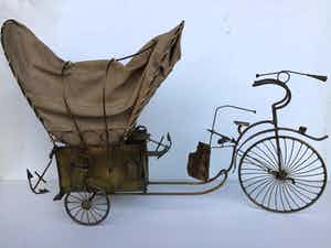 Daniel D'Haeseleer - Design trekkar in koper artdeco stijl verkocht voor € 69!