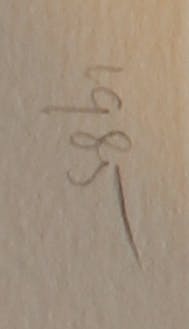 Peter John Voormeij - Grote ets: Fat Chance at Warnambool - 1985 kopen? Bied vanaf 10!