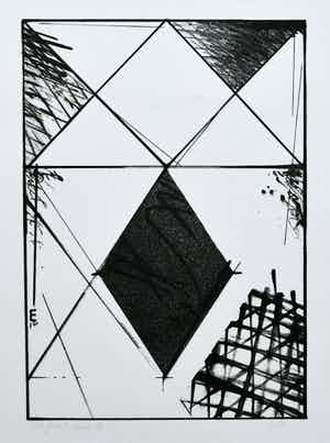 Christiaan Paul Damste - ZONDER TITEL # 1983, mint verkocht voor € 60!