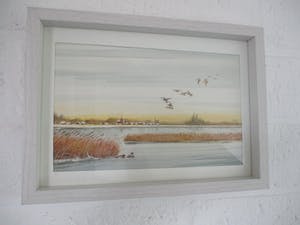 Ari Stolk - Invallende eenden met dorpje kopen? Bied vanaf 30!