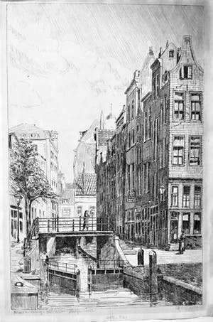 Frans de Groen - Krattenbrug R'dam Delfsevaart 058-FG kopen? Bied vanaf 30!