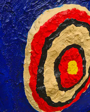 Bram Bogart - RoodZwartGeelOvaal kopen? Bied vanaf 450!