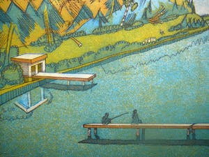 Rob Clous - Zomer in Zweden VIII -kleurenets 1979- kopen? Bied vanaf 60!