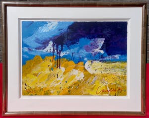 Jan Cremer - Provence II, zeefdruk (mooi ingelijst, groot) kopen? Bied vanaf 250!