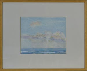 Paul Overhaus - Wolken boven zee kopen? Bied vanaf 35!