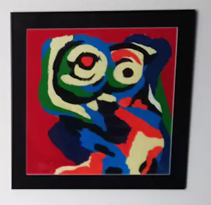 Karel Appel - 'Leef met mij' (nieuw gelijst) kaufen? Bieten Sie von 1290!