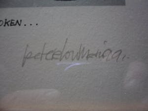 Peter Louman - Zeefdruk, Over water gesproken... kopen? Bied vanaf 25!