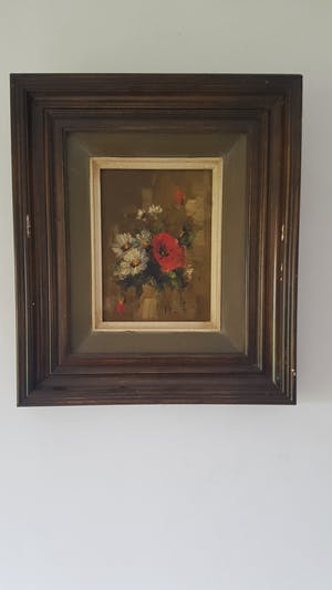 Niet of onleesbaar gesigneerd - stilleven met rozen kopen? Bied vanaf 1!