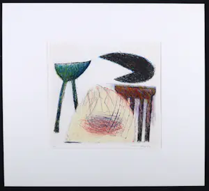 Kees Slegt - Ets, Zonder titel kopen? Bied vanaf 1!