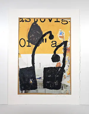 Mimmo Rotella - Mirò in Nero kopen? Bied vanaf 500!