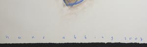 Hans Abbing - Tekening in pastelkrijt, Zonder titel kopen? Bied vanaf 1!