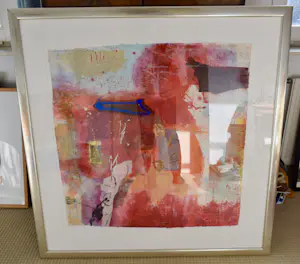 Bram Reijnders - Gemengde techniek - Abstract - Ingelijst (Zeer groot) kopen? Bied vanaf 165!