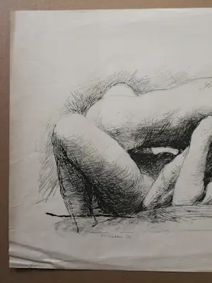 Aat Veldhoen - Naakt. Vrijend stel. kopen? Bied vanaf 66!