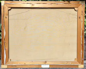 Jan Korthals - Hoogovens, olieverf op doek (ingelijst, groot) kopen? Bied vanaf 995!