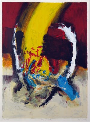 Hans Vanhorck - Zeefdruk, The Quest - Ingelijst kopen? Bied vanaf 1!