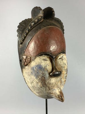 Dogon - 200405 - Rare Tribal used mask from the Ogoni - Nigeria. kopen? Bied vanaf 45!