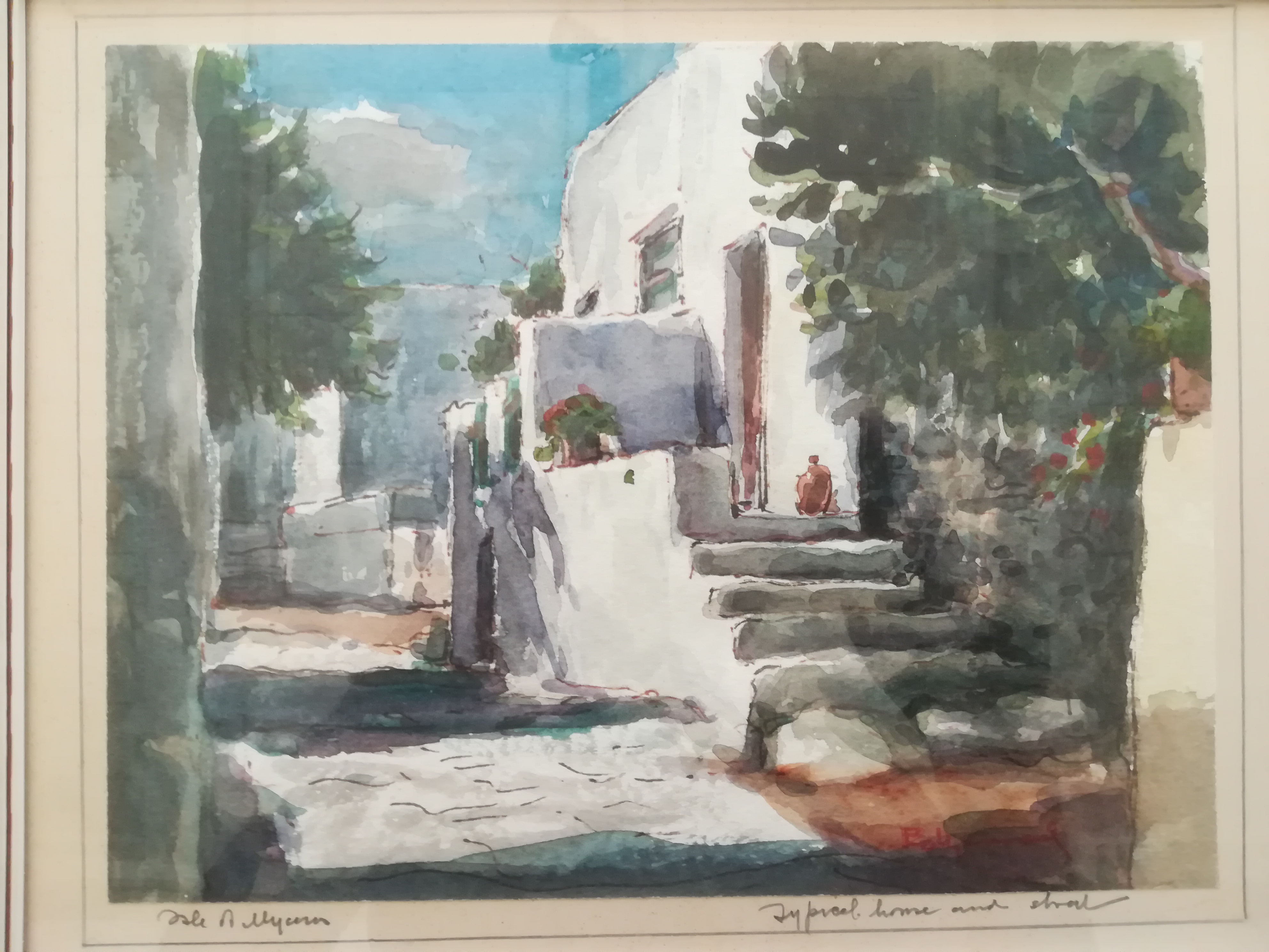 Niet of onleesbaar gesigneerd - Isle of Mykonos  kopen? Bied vanaf 1!