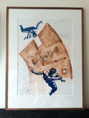 Leentje Linders - Apollo 13 - N.a.v. bijna 'Rampvlucht' naar de Maan in 1970 - Grote kleurenets verkocht voor € 125!
