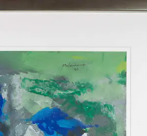 Nico Molenkamp - Zeefdruk, Vlucht - Ingelijst kopen? Bied vanaf 50!