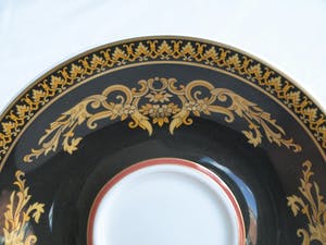 Gianni Versace - + Paul Wunderlich + Rosenthal , Kop en schotel, Medusa – Porselein kopen? Bied vanaf 50!